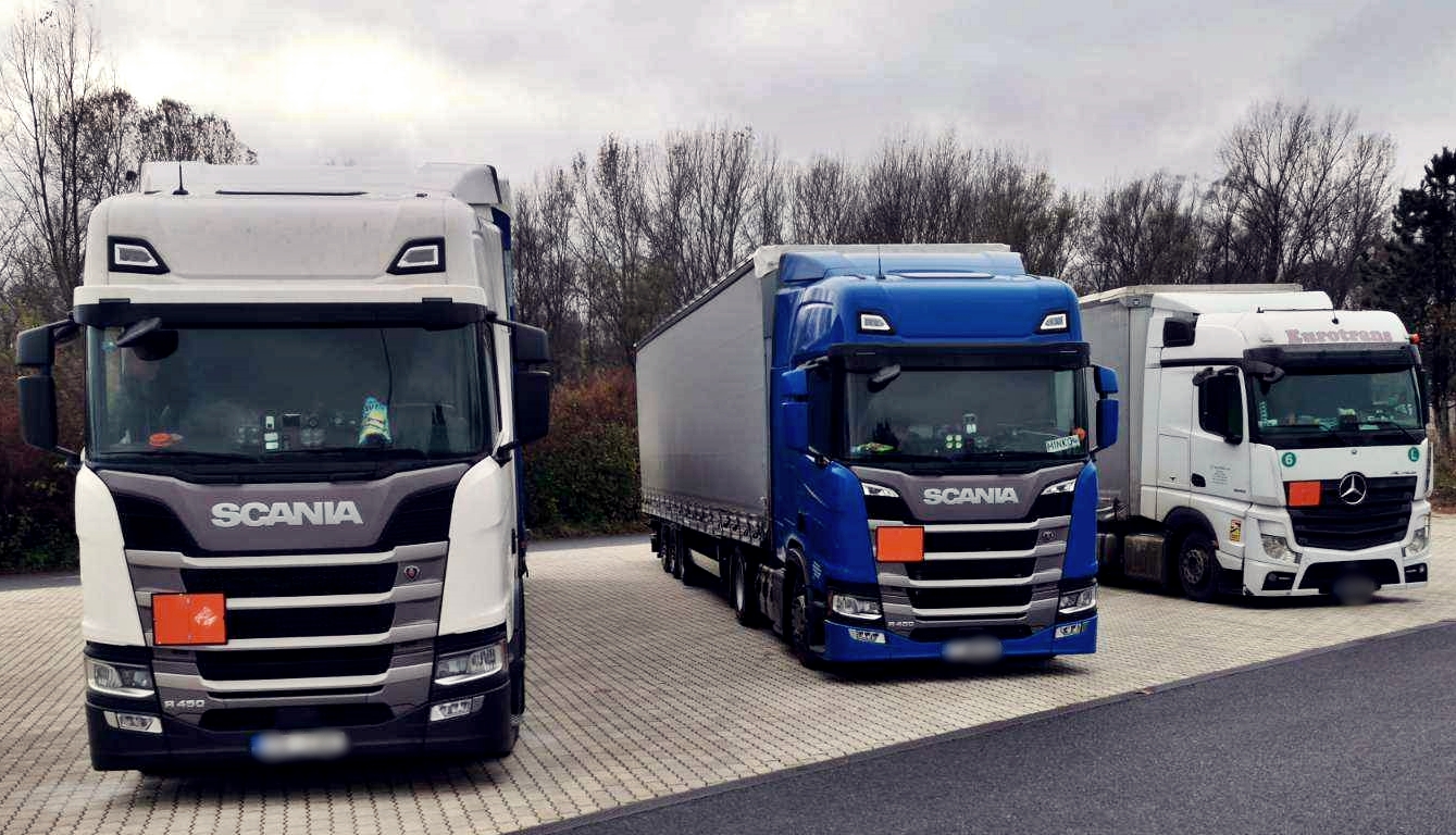 BM Transport trucks